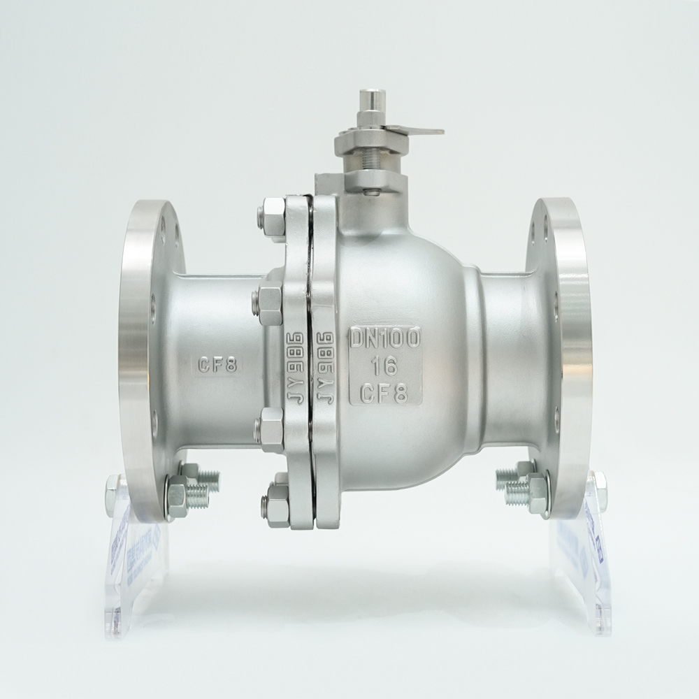 Válvula de bola con brida de acero inoxidable Q41F-16P