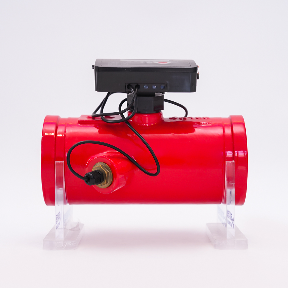 Medidor de flujo ultrasónico de brida y ranura