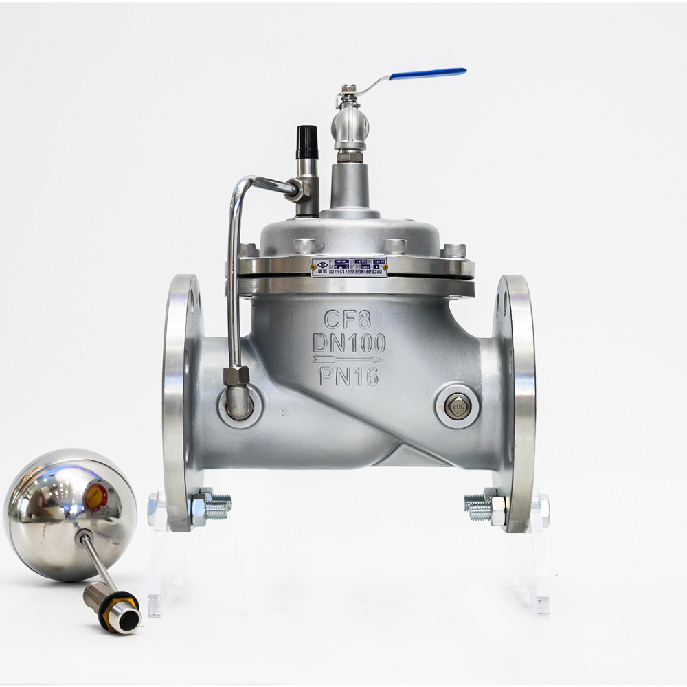 Válvula de flotador de control remoto de acero inoxidable 100X-16P